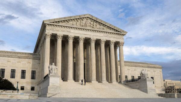 The Supreme Court in Washington on March 10, 2020. (Samira Bouaou/The Epoch Times)