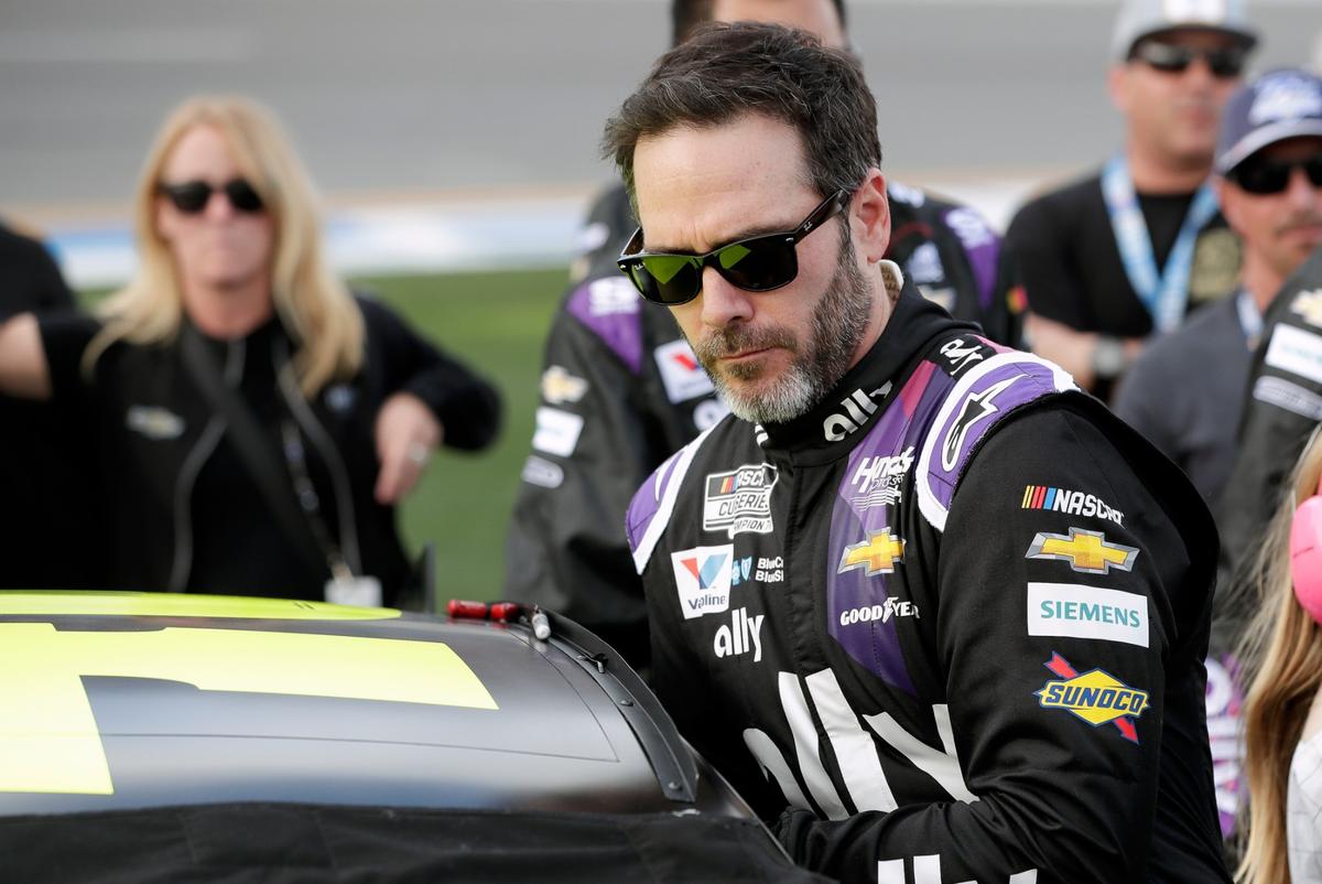 Jimmie Johnson First NASCAR Driver to Test Positive for Virus