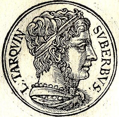 Tarquinius Superbus, the seventh king of Rome, reigning from 535 B.C. until the Roman revolt in 509 B.C. (Public Domain)