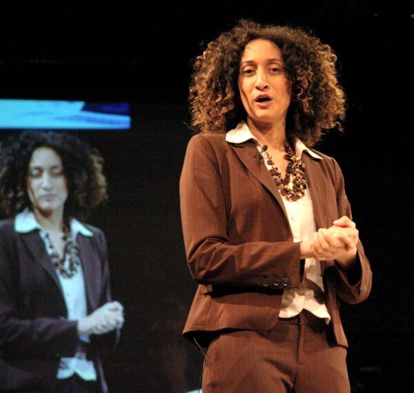 Katharine Birbalsingh, the founder and principal of Michaela Community School, speaks during a Learning Without Frontiers conference in London on Jan. 11, 2011. (Jørgen Schyberg/CC BY-SA 2.0)