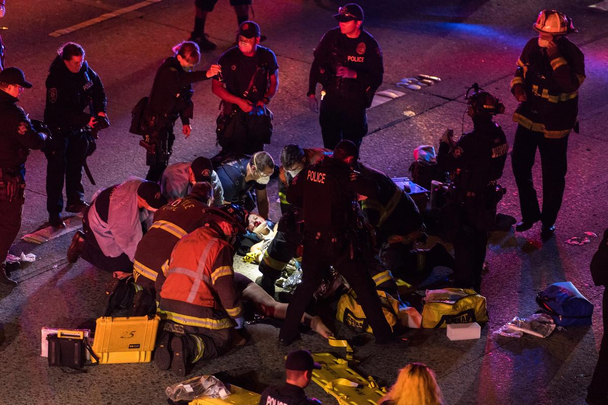 Police Seeking Motive After Driver Hits Protesters, Killing One on Seattle Freeway
