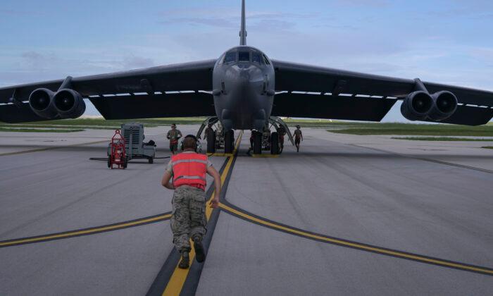 B-52 Bomber From Louisiana Joins Naval Exercises in South China Sea