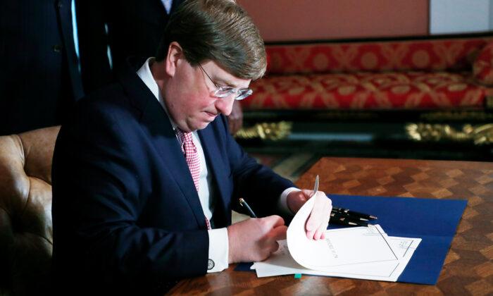 Mississippi Governor Signs Bill Banning Abortions Based on Genetics, Race, or Sex