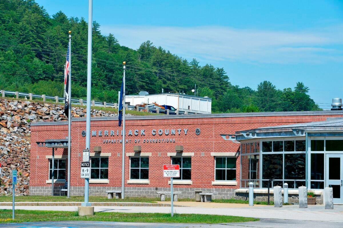 The Merrimack County Department of Corrections,where Guislaine Maxwell is being held before being transported to New York City, in in Boscawen, N.H., on July 5, 2020. (Joseph Prezioso/AFP via Getty Images)