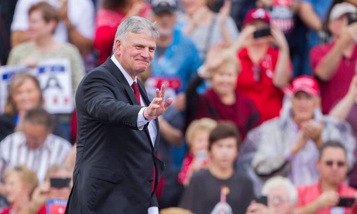 Evangelist Franklin Graham Says Trump’s Wealth Declined While in Office Because He Put ‘America First’