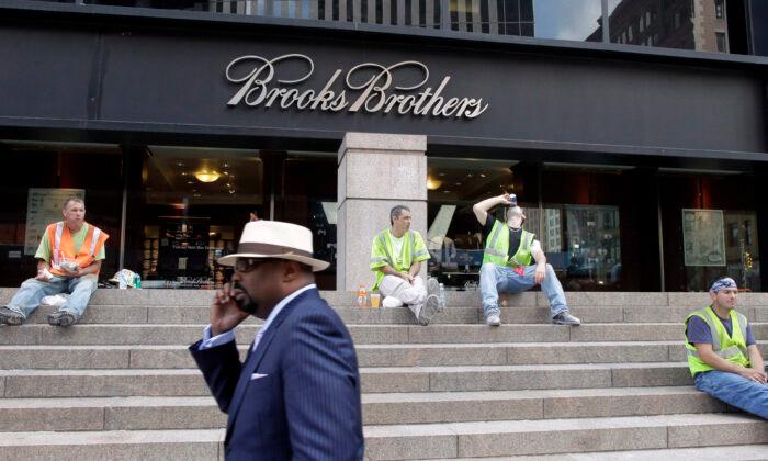 Famed Clothier Brooks Brothers Files for Bankruptcy
