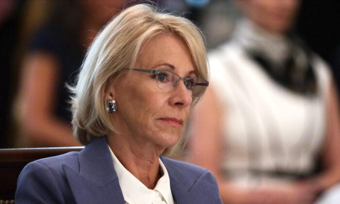 Betsy DeVos on 1619 Project: Revisionist History Indoctrinating Young American Minds