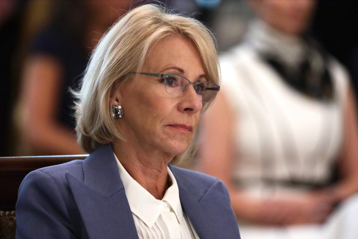 Betsy DeVos on 1619 Project: Revisionist History Indoctrinating Young American Minds