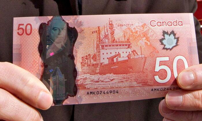 Some Canadian Bank Branches Short of $50 Bills Amid Pandemic