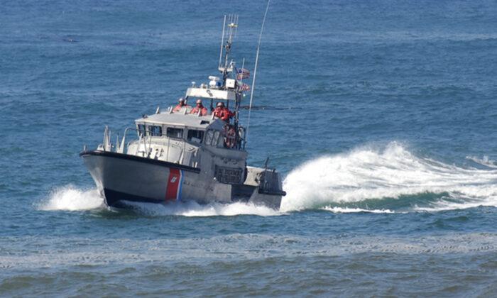 Coast Guard Rescues 5 People and Dog From Half-Submerged 52-Footer Near Great Lake Huron