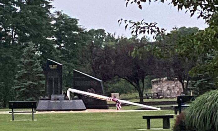 Vandals Desecrate 9/11 Memorial, Cut Down American Flag in NY Town: Police