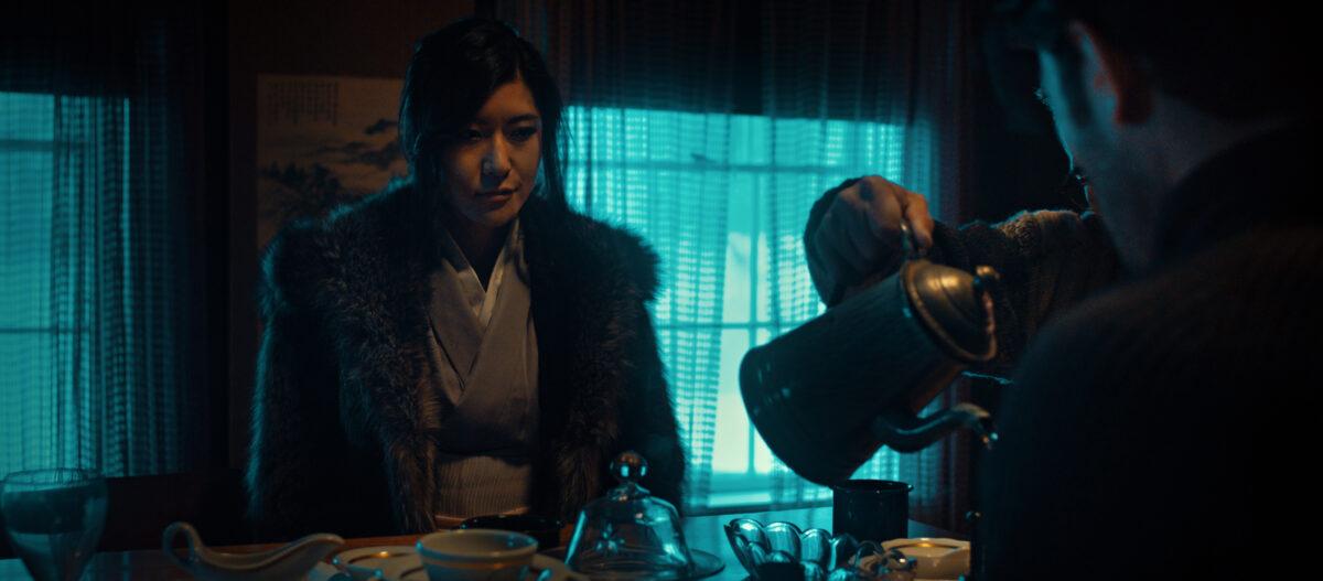 The mountain harlot (Hazuki Kato) is brought in to tempt Japanese boxing champ Masahiro in "In Full Bloom." (Blue Swan Entertainment)