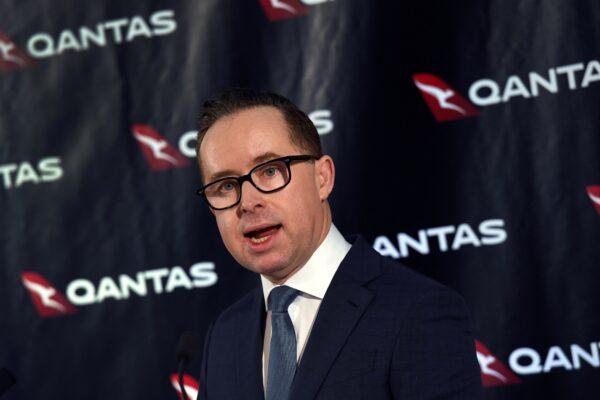 Qantas chief executive officer Alan Joyce makes changes to boost flying. (William West/AFP via Getty Images)