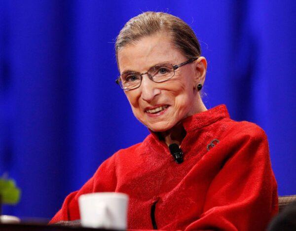 Justice Ruth Bader Ginsburg in Long Beach, Calif., on Oct. 26, 2010. (Mario Anzuoni/Reuters/File Photo)