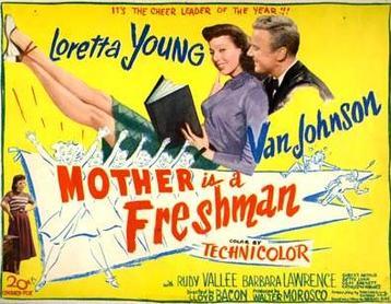 Popcorn and Inspiration: ‘Mother Is a Freshman’ (1949): Lighthearted Film Endorses Higher Education
