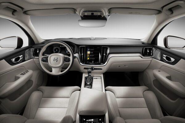 The 9-inch touchscreen dominates the dashboard. (Courtesy of Volvo)