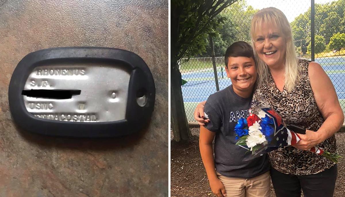 Boy, 12, Finds a Veteran’s Dog Tag and Returns It to His Family 46 Years After His Death