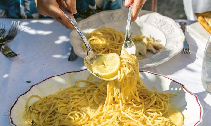 Spaghetti With Creamy Lemon Sauce