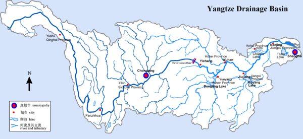 Map of the Yangtze River Basin. (Cncs/CC BY-SA)