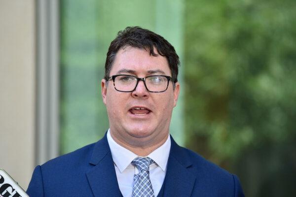 George Christensen in Canberra, Australia on February 14, 2018. (Michael Masters/Getty Images)