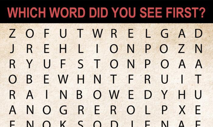 The Word You See First Can Reveal A lot About Your Personality ... and Your Biggest Obstacle