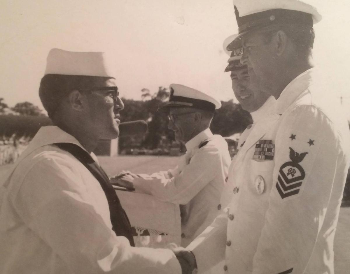 Sull, a Vietnam-era U.S. Navy veteran, served onboard the USS Pawcatuck from 1971–1973 as a quartermaster. He is the recipient of the American Spirit Honor Medal. (Courtesy of Michael Sull)
