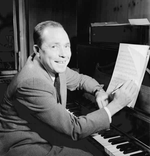 Johnny Mercer, circa 1947, wrote the lyrics to “Midnight Sun.” William P. Gottlieb Collection from the United States Library of Congress's Music Division. (Public Domain)