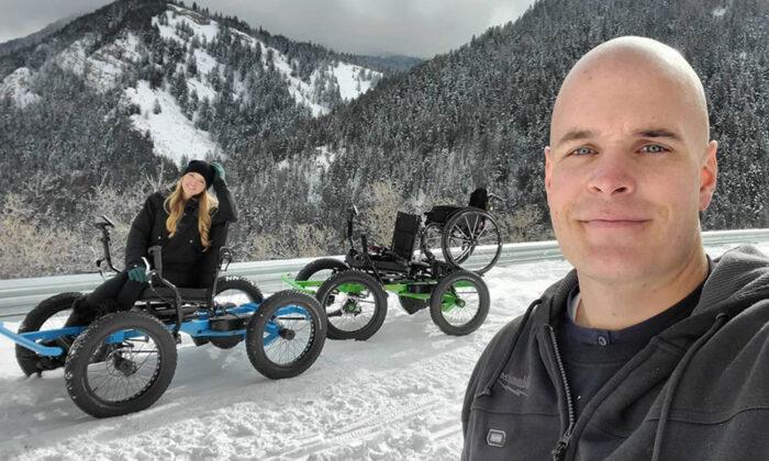 Man Designs a Unique Off-Roader From Bike Parts for Wife: ‘It’s Not-a-Wheelchair’