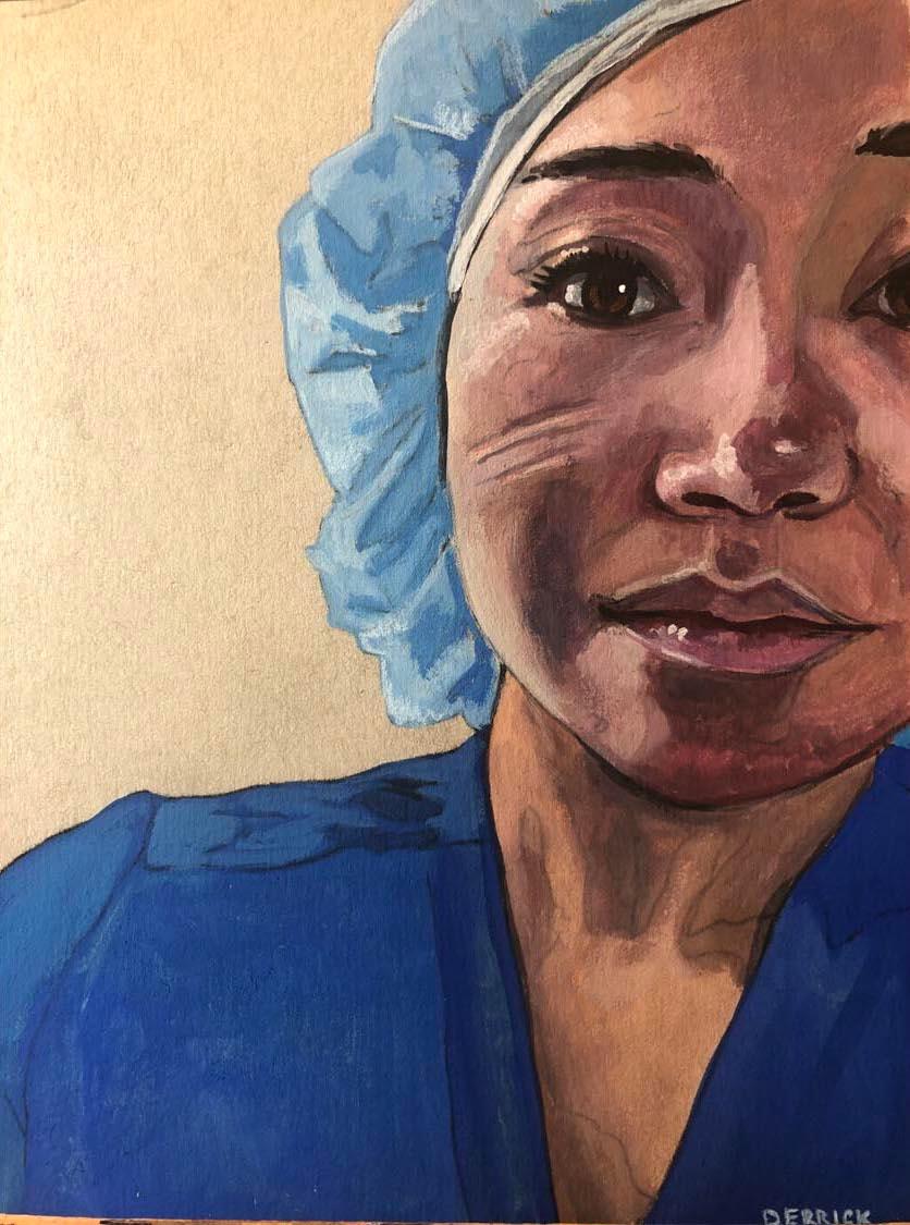 Sandy Tran is an Emergency Room nurse in Las Vegas who worked in the intensive care unit at Jacobi Hospital in the Bronx.<br/>(Courtesy of Steve Derrick)