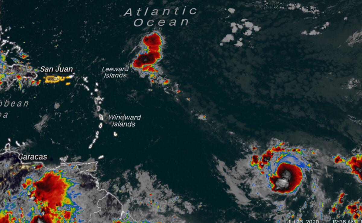 Tropical Storm Gonzalo. (CNN Weather)