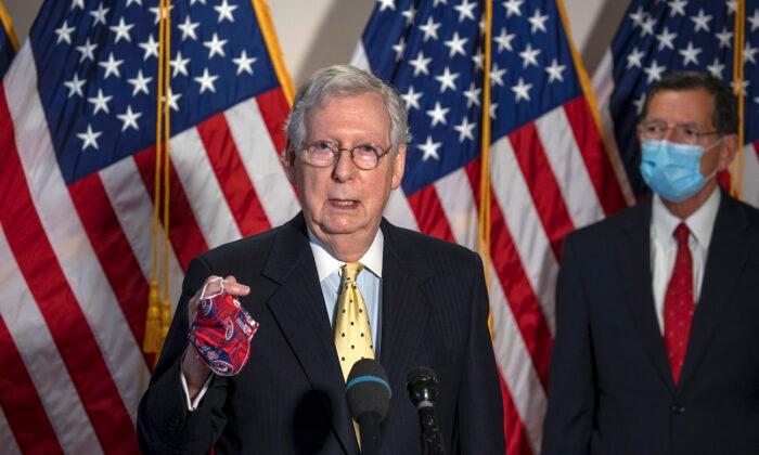 McConnell: Congress Will Take up Stimulus Package at Start of 2021
