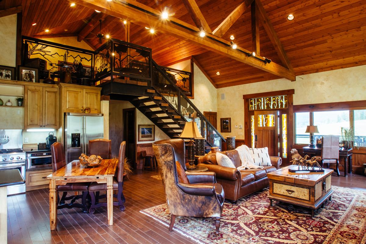 Paws Up in Montana offers a selection of 28 vacation homes, among many other accommodations. (Courtesy of Paws Up)