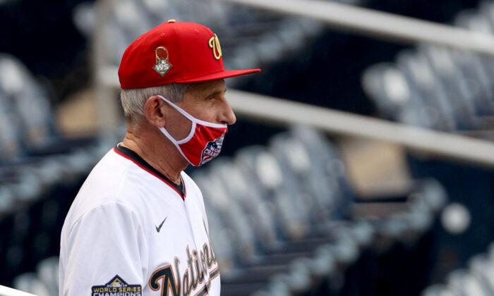 Fauci Responds to Criticism Over Taking Off Mask During Baseball Game