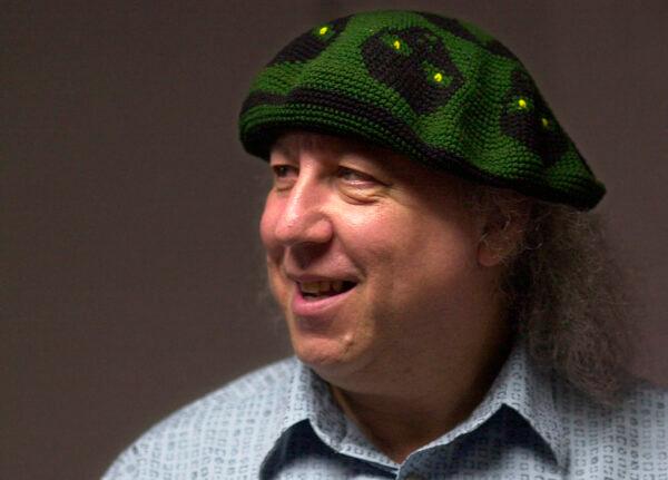 British rock and blues guitarist Peter Green, a founding member of Fleetwood Mac, backstage before performing with his own band, Peter Green's Splinter Group, at B.B. King Blues Club & Grill, in New York on April 7, 2001. (Mark Lennihan/AP Photo)