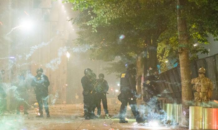 Six Federal Officers Injured Overnight During Confrontation With Rioters in Portland: DHS