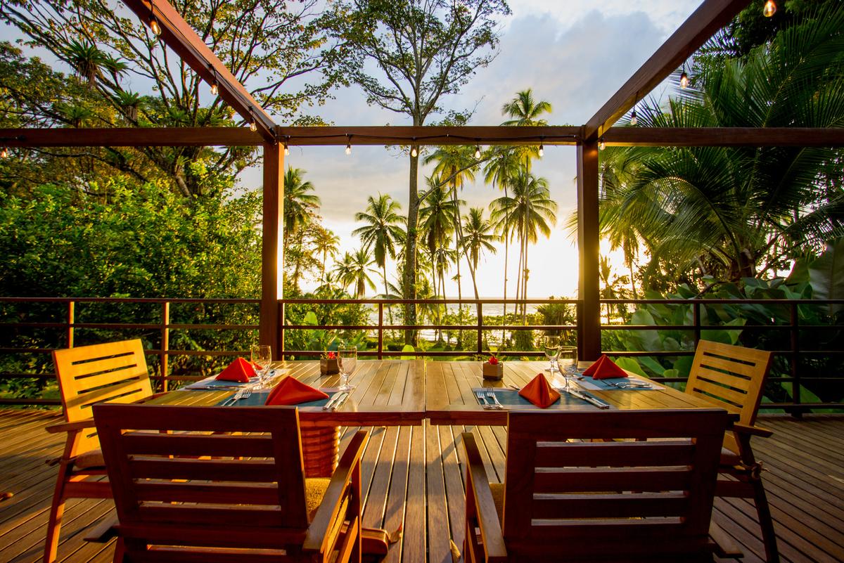 Sunset bar, at Playa Cativo, Costa Rica. (Courtesy of Playa Cativo)