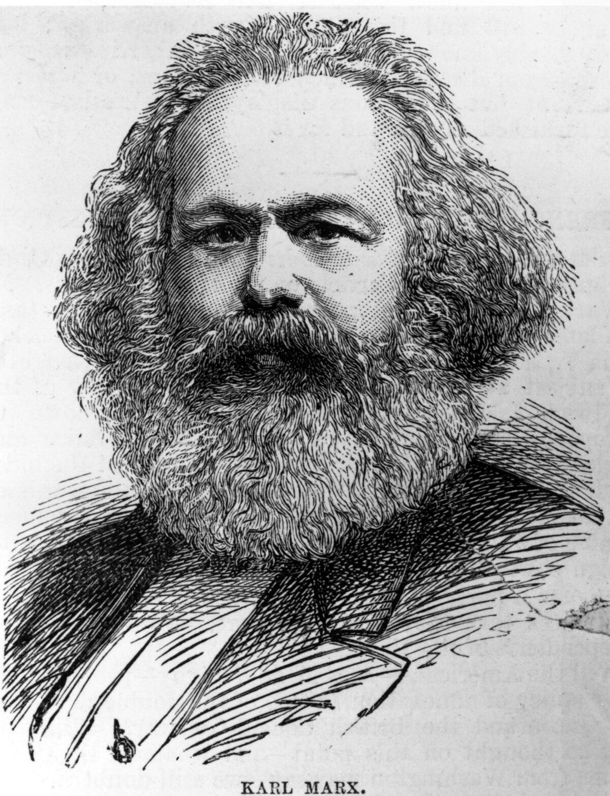 German social, political, and economic theorist Karl Marx. (Hulton Archive/Getty Images)