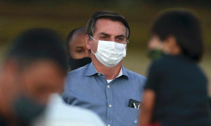 Brazil’s Bolsonaro Says He Tested Negative for Coronavirus
