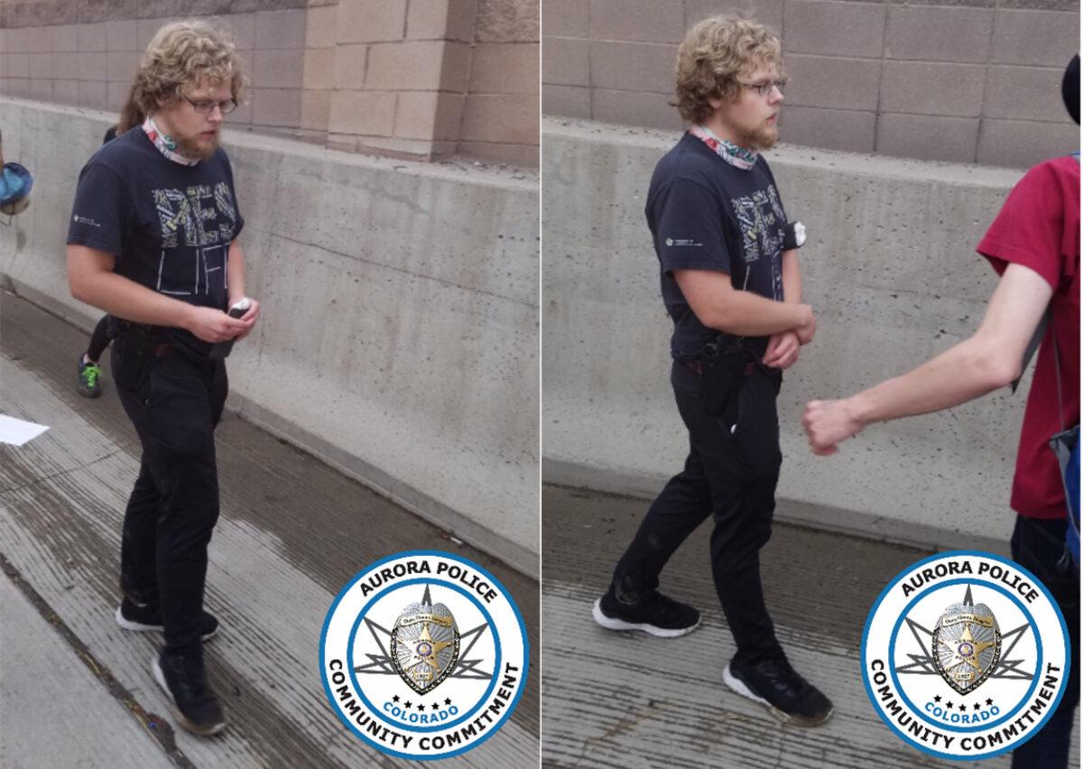 Samuel Young walks in Aurora, Colo., on July 25, 2020. (Aurora Police Department)