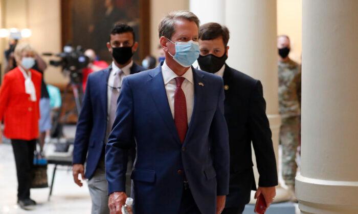 Georgia Governor Backs Out of Hearing on Atlanta Mask Order