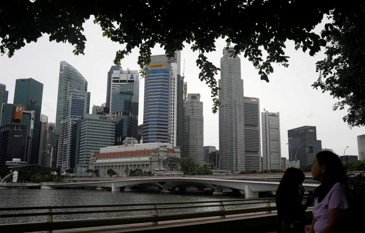 A view of Singapore skyline, amid the (COVID-19) pandemic, in Singapore, on July 14, 2020. (Edgar Su/Reuters)