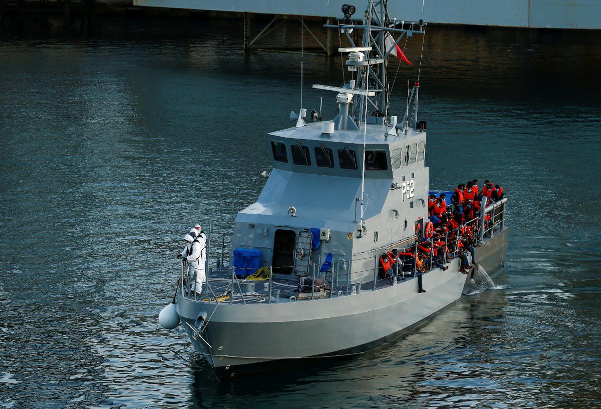 94 Migrants Rescued Off Malta, 65 Tested Positive for CCP Virus