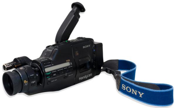 The Sony camcorder used by George Holliday to capture the beating of Rodney King is up for auction. (Courtesy of Nate D. Sanders Auctions)