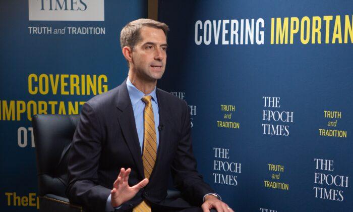 US Finally Pushing Back Against Chinese Communist Aggression: Sen. Cotton