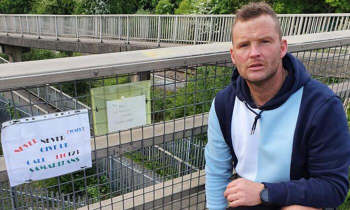 Derby Man Pins Handwritten Suicide-Prevention Notes on Bridges Persuading People Not to Jump