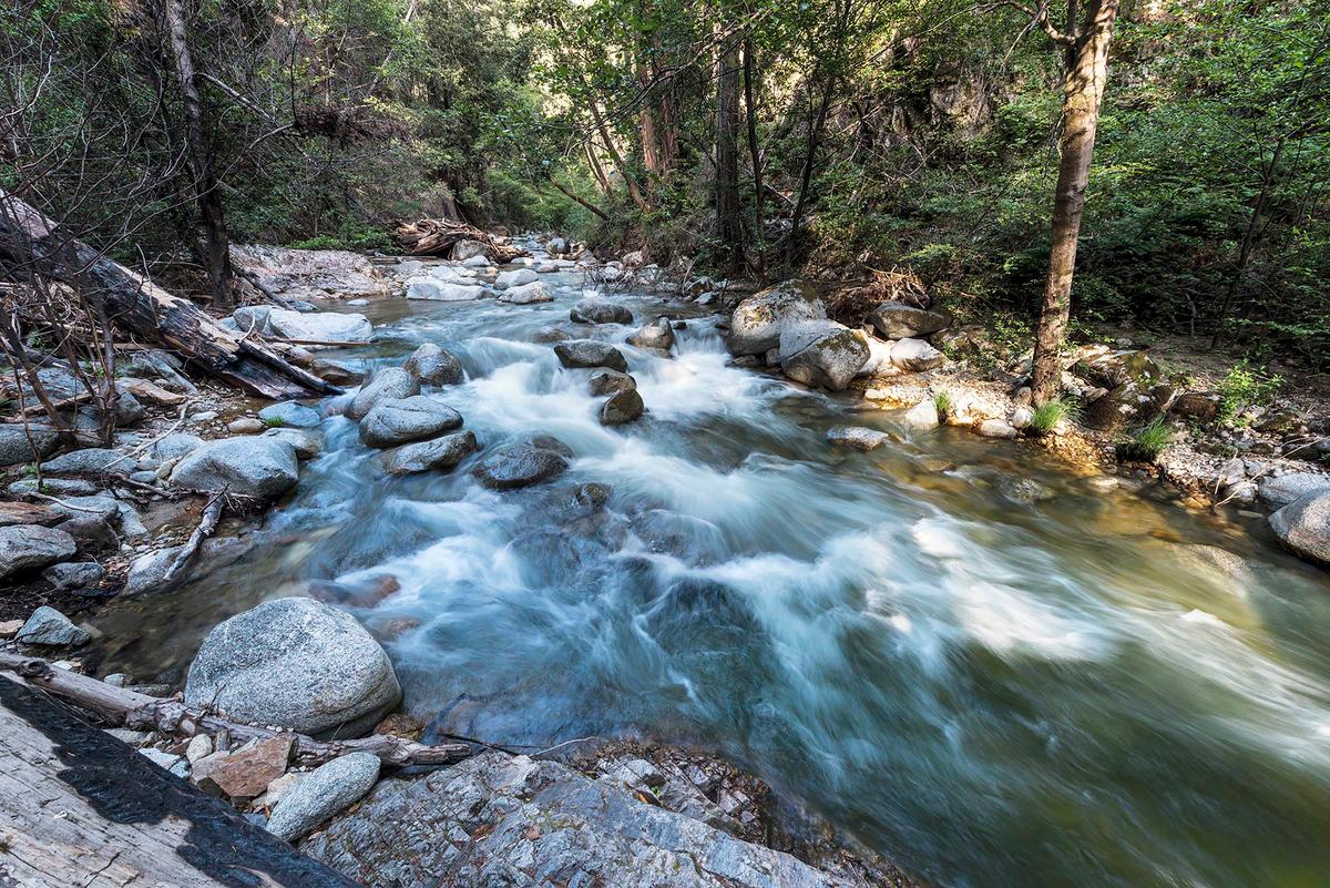 This undated photo provided by the Western Rivers Conservancy shows the Little Sur River in Big Sur on the coast of California south of Monterey. (Doug Steakley/Western Rivers Conservancy via AP)