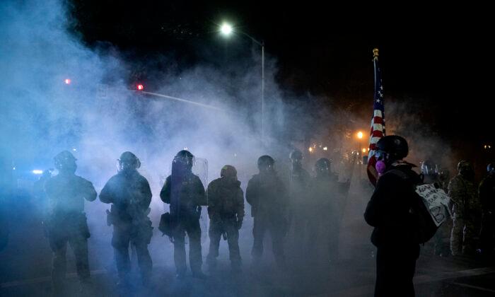 Federal Officers Declare Unlawful Assembly in Portland, Fire Tear Gas