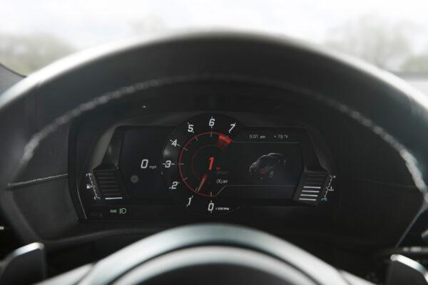 The instrument gauge cluster. (Courtesy of Toyota)