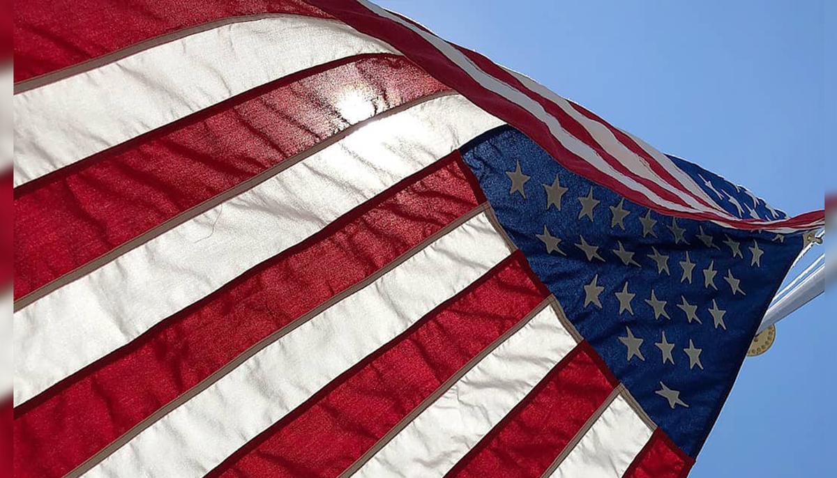 Green Beret Designs First-Ever Fireproof American Flag Made of Kevlar to Withstand Rioters