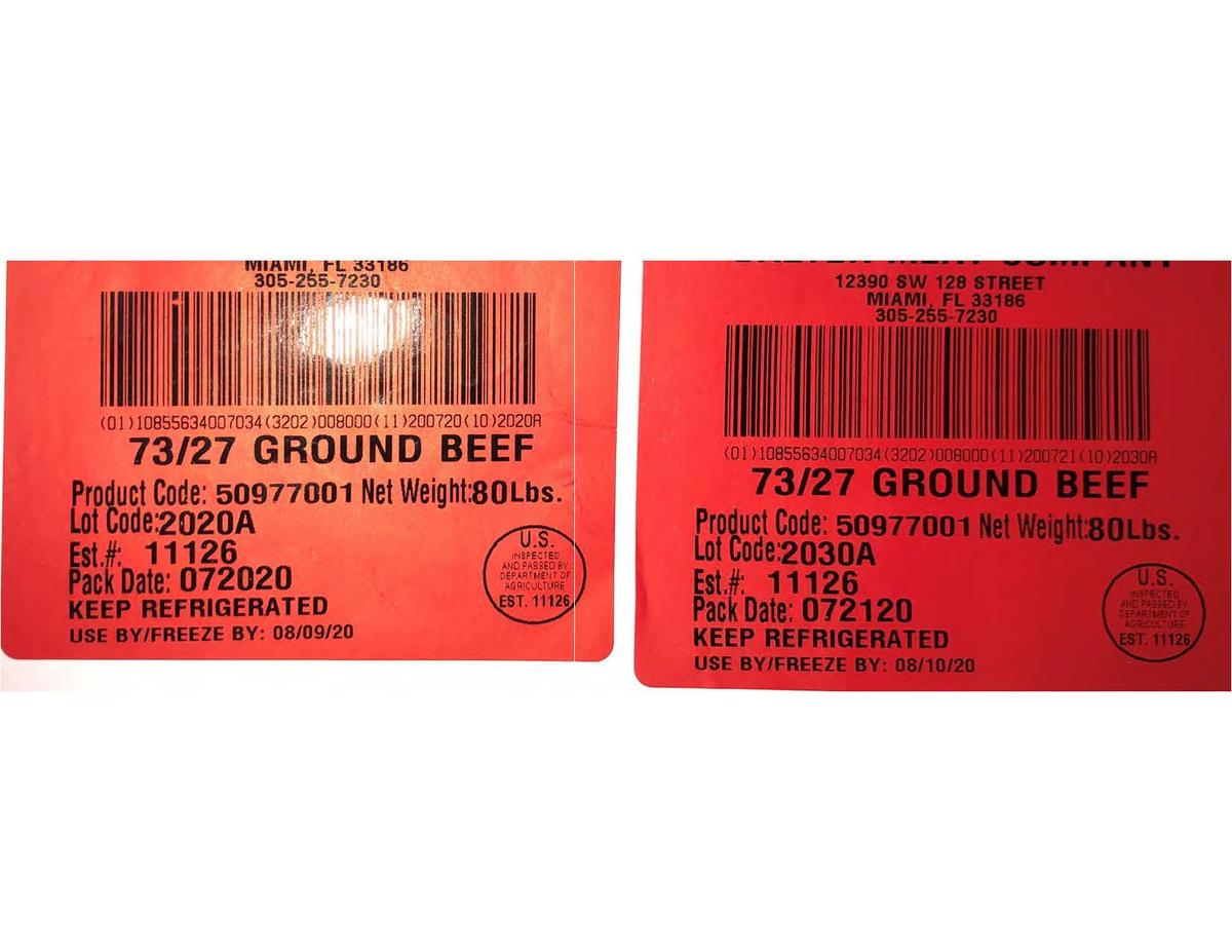 Imported Beef Products Recalled Due to Lack of Import Inspection